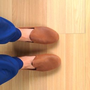 Toms 8.5 brown flats